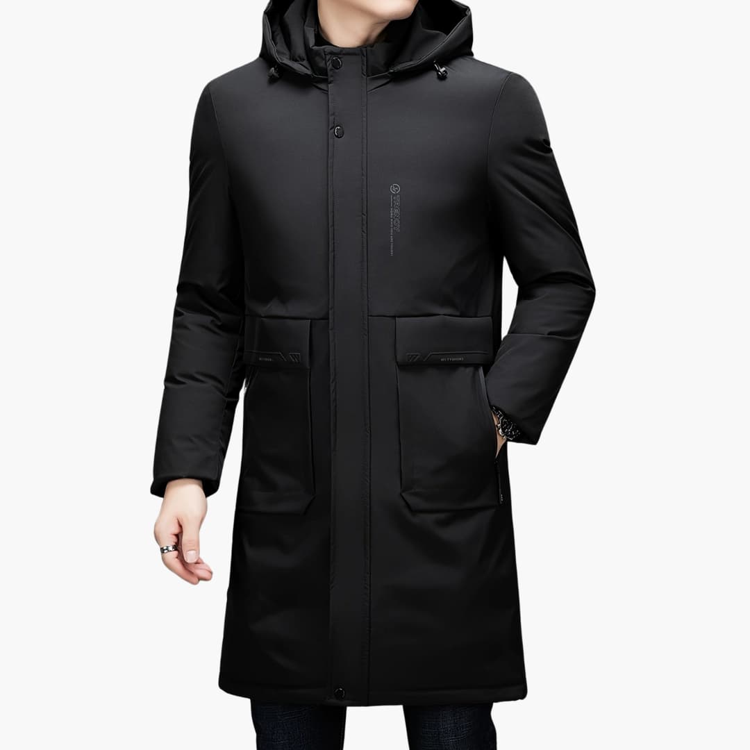 EB | Stilvolle Winterjacke mit Kapuze für Männer