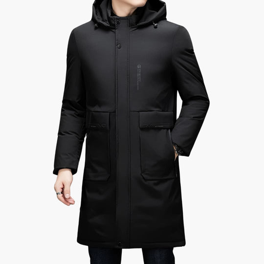 EB | Stilvolle Winterjacke mit Kapuze für Männer