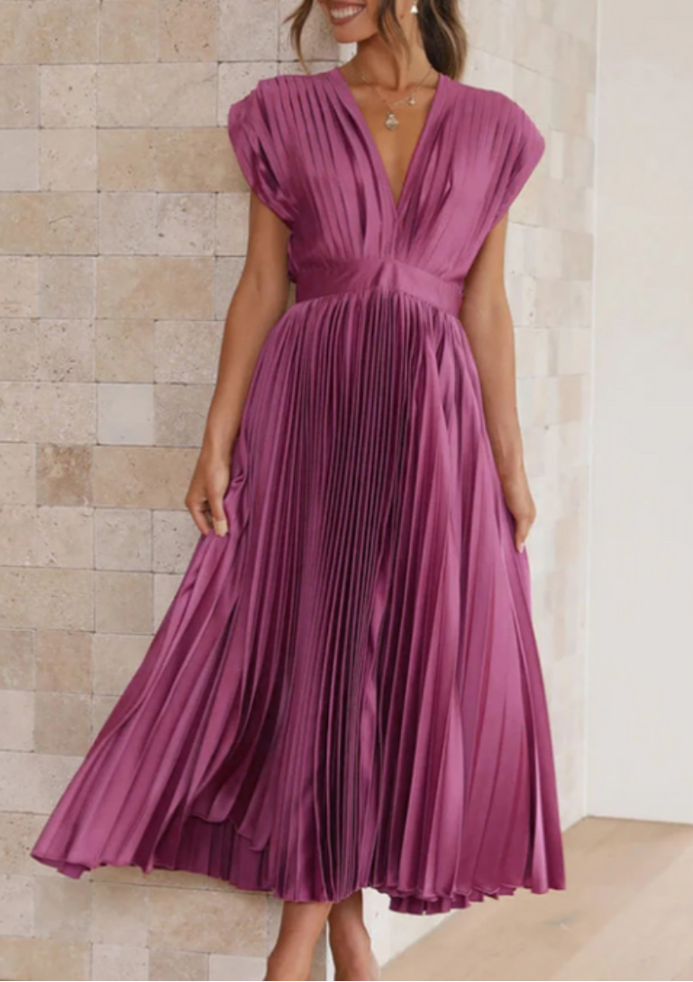 EB | Elegantes Maxikleid Aus Leichtem Stoff