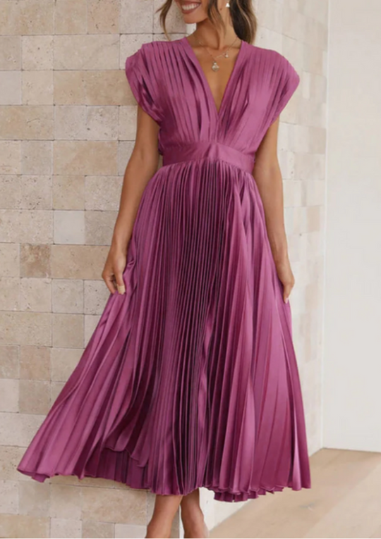 EB | Elegantes Maxikleid Aus Leichtem Stoff