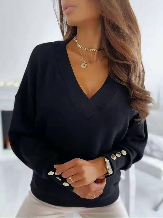 EB | Schicker Pullover mit V-Ausschnitt