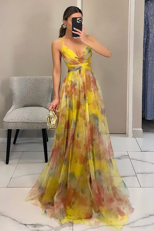 EB | Enchant My Love Print Maxi Kleid