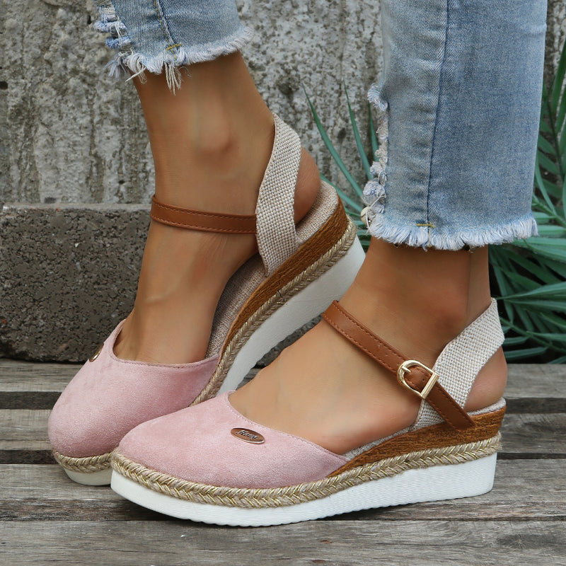EB | Orthopädische Trendy Braune Espadrilles
