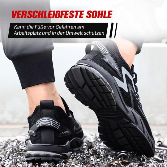 Atmungsaktive, verschleißfeste leichte Sicherheitsschuhe EB