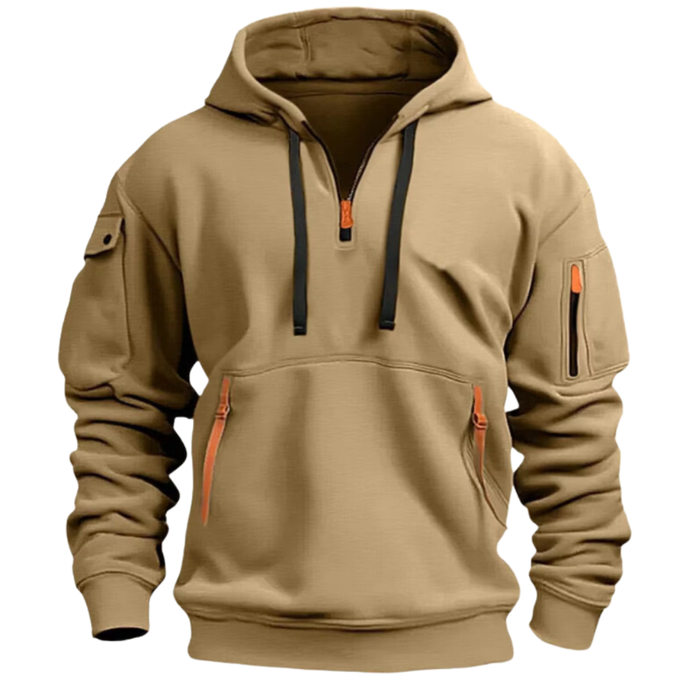 EB | Kapuzenshirt mit Reißverschlüssen Weich und Praktisch Perfekt für Outdoor-aktivitäten
