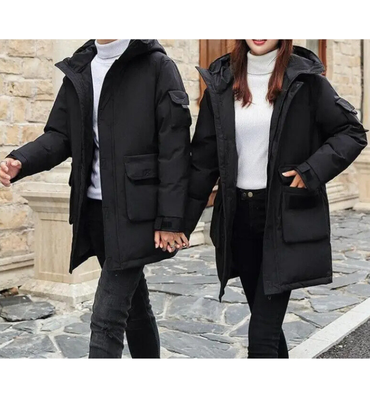 EB | delige winterparka set - isolierte Jacke mit Kapuze für Damen