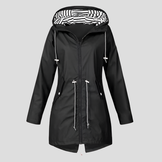 EB | Wasserdichte Damenjacke mit Kapuze