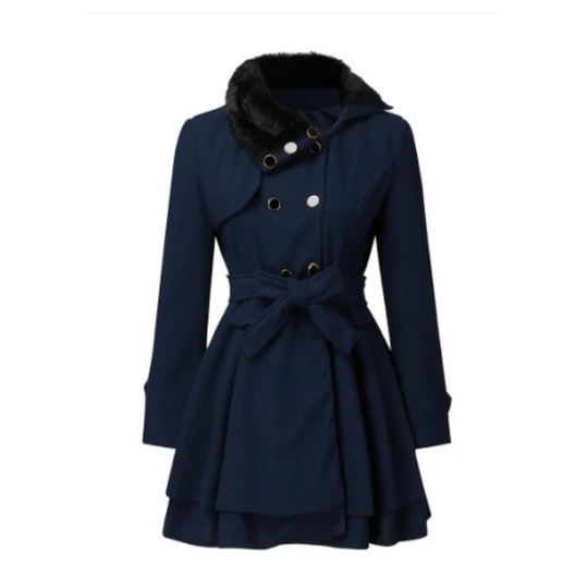 EB | Stilvoller Trenchcoat mit Gürtel für Damen Modernes Flair