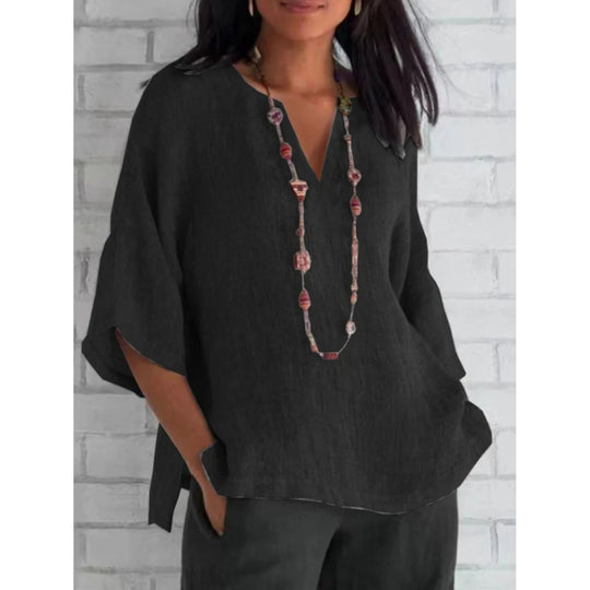 EB | Fenna Damenbluse Aus Baumwolle