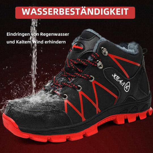 Anti-Smashing und Anti-Pannen Winter plus Samt Anti-Kälte  und Warm Sicherheitsschuhe EB