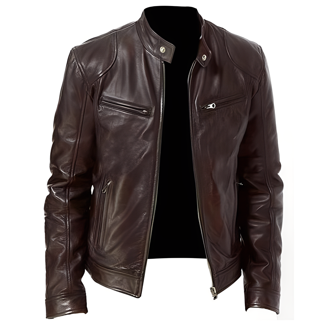 EB | Freizeit PU Lederjacke für Männer