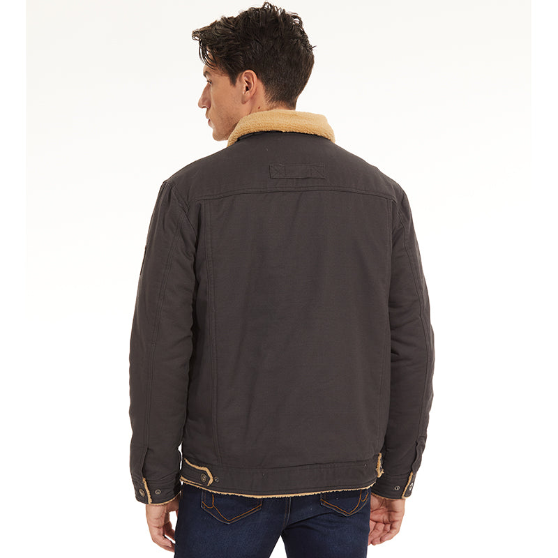 EB | Winterjacke mit Sherpa-futter Wasserabweisend Warm und Robust