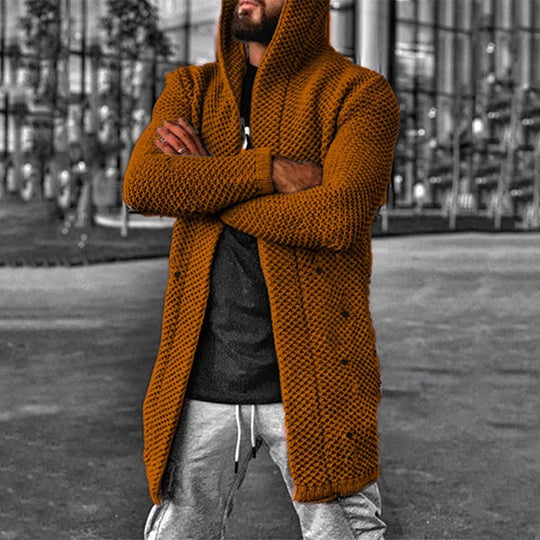 EB | Strickjacke mit Kapuze für Männer