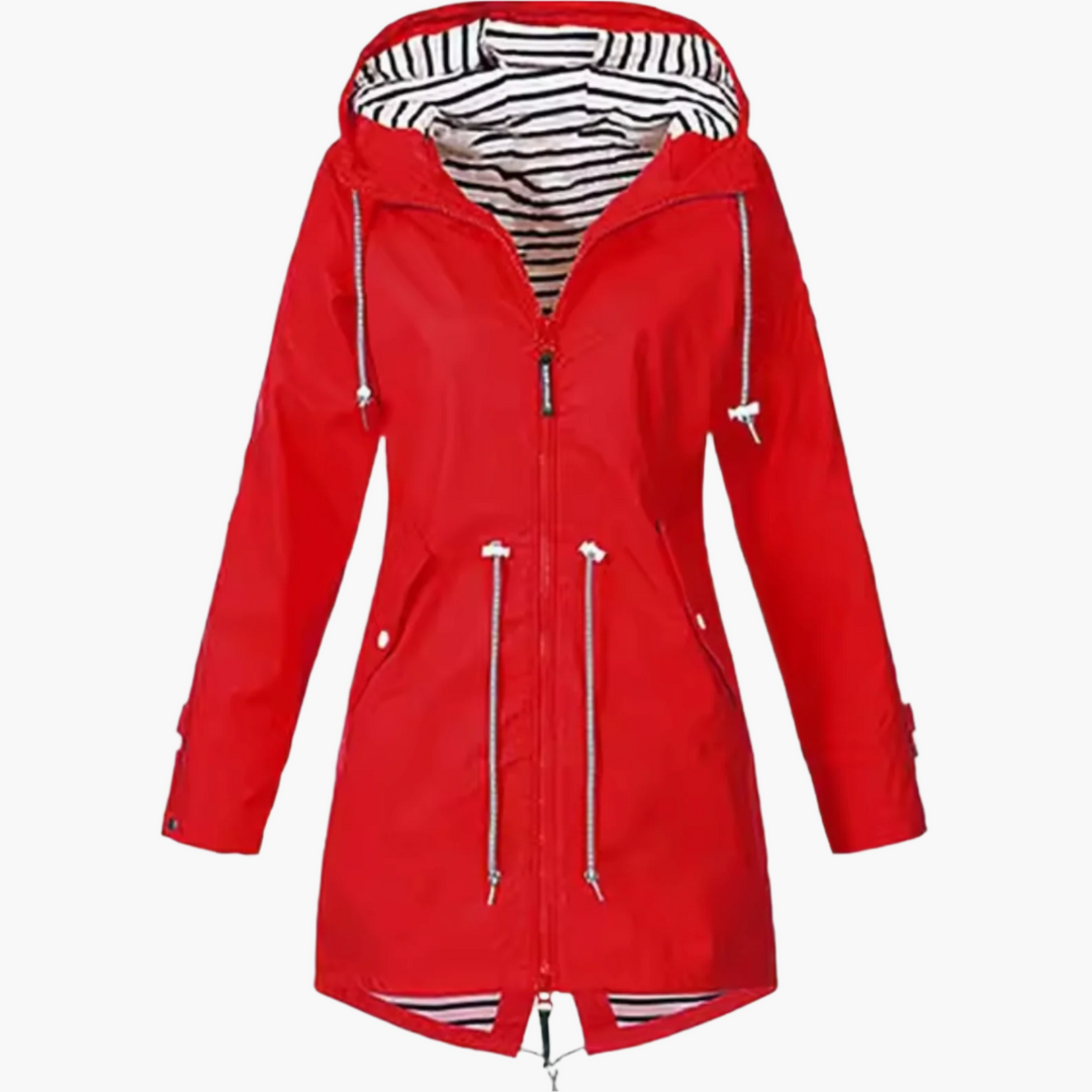 EB | Regenjacke mit Kapuze - Wasserdichte Windjacke für Outdoor & Alltag