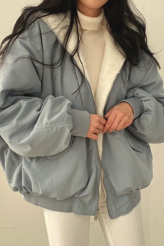 EB | Sherpa-Futter Winterjacke für Frauen