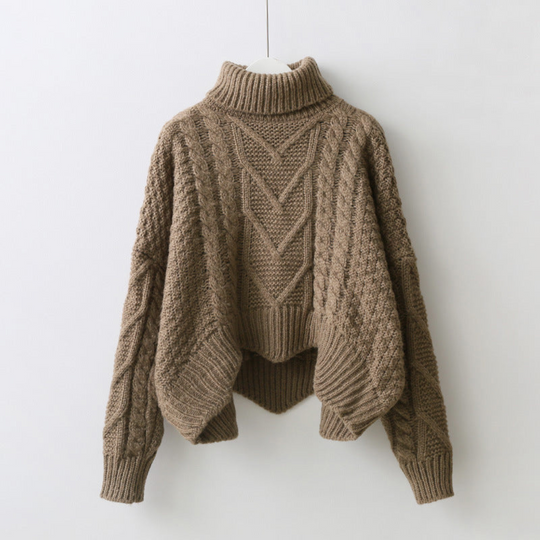 EB | Pull aus Wolle für Frauen Warm