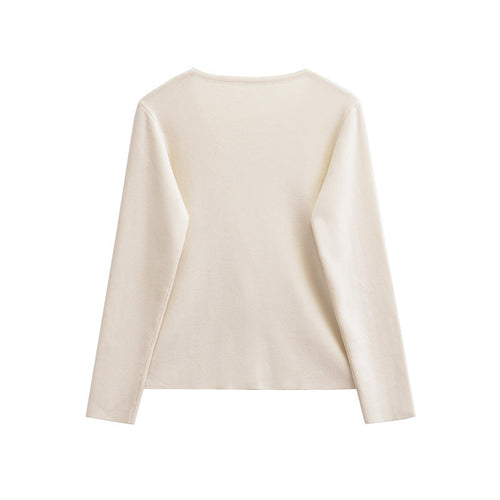 EB | Stylischer asymmetrischer Strickcardigan für Damen