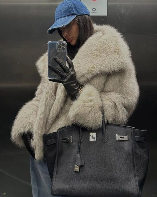 EB | Langer Winter Mantel Damen
