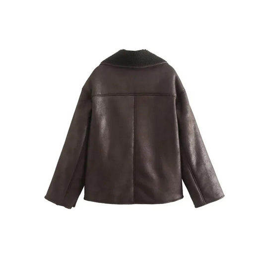 EB | Langarm Stilvolle Reversjacke Winter