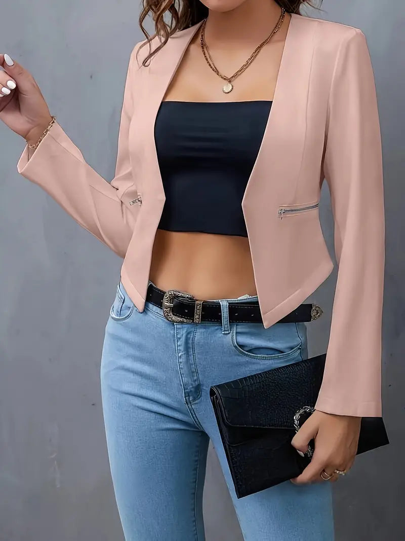EB | Blazer mit Reißverschlusstaschen