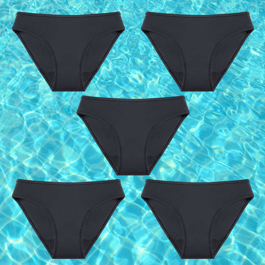 EB | Damen Menstruation Bikinislip Damenunterwäsche Schwimmbekleidung