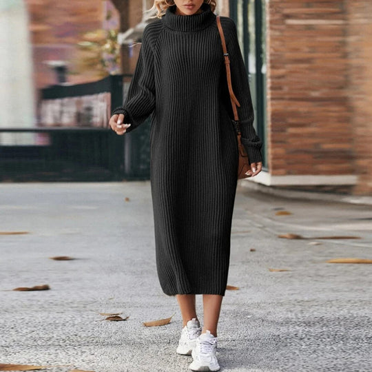 EB | Bequemes Strickkleid Damen