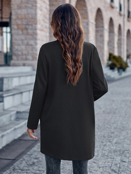 EB | Offene Vorderseite Langarm Blazer