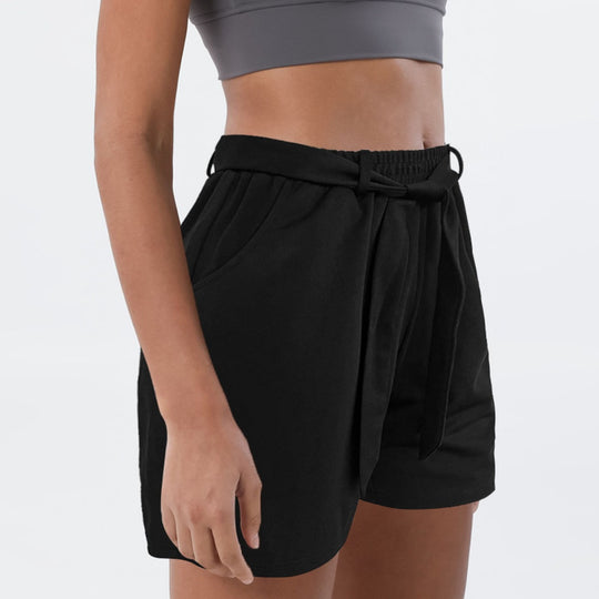 EB | Mode Sport einfarbig einfache Schnürshorts