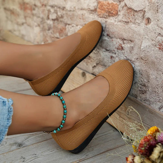 EB | Orthopädische Sandalen Flache Loafers Schuhe Damen Bequem