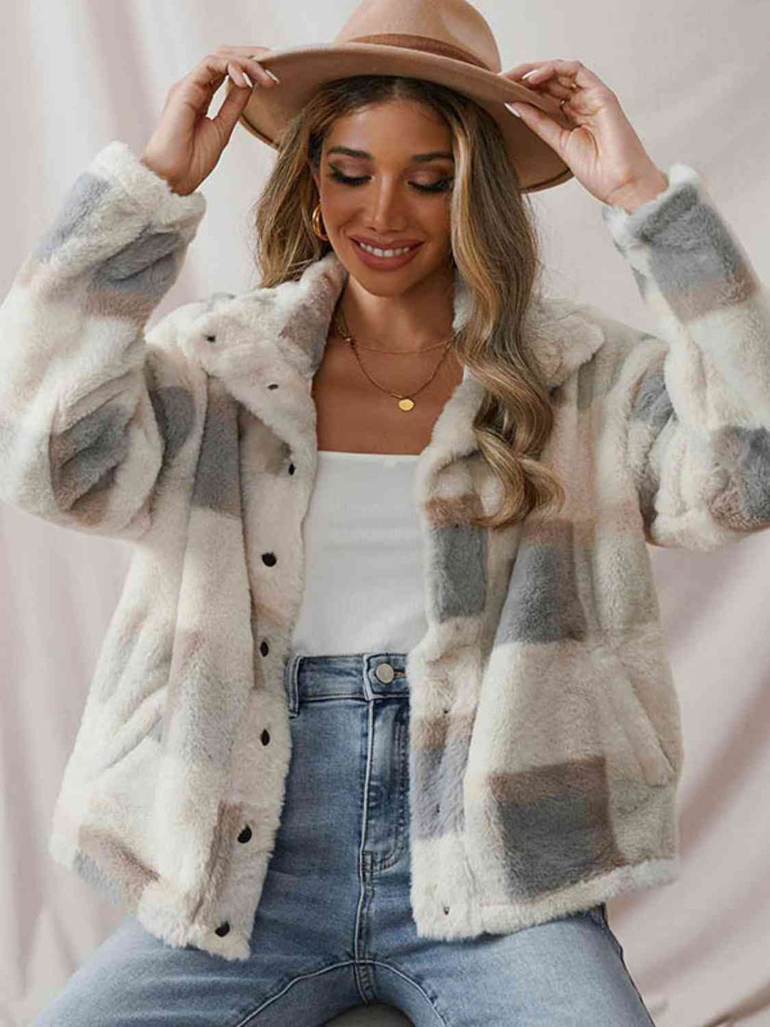 EB | Kragenhemd Plaid Mantel