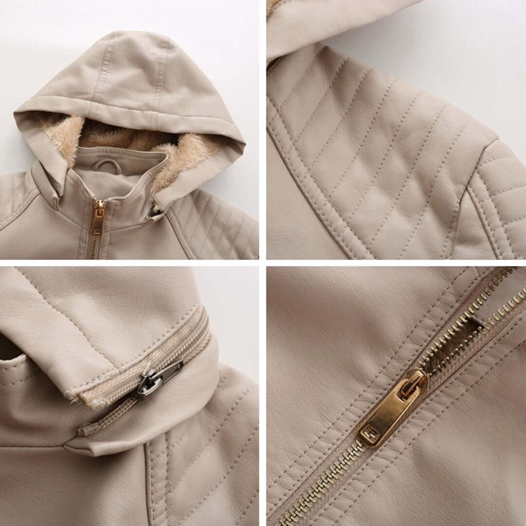 EB | Damen abnehmbare Kapuzenjacke