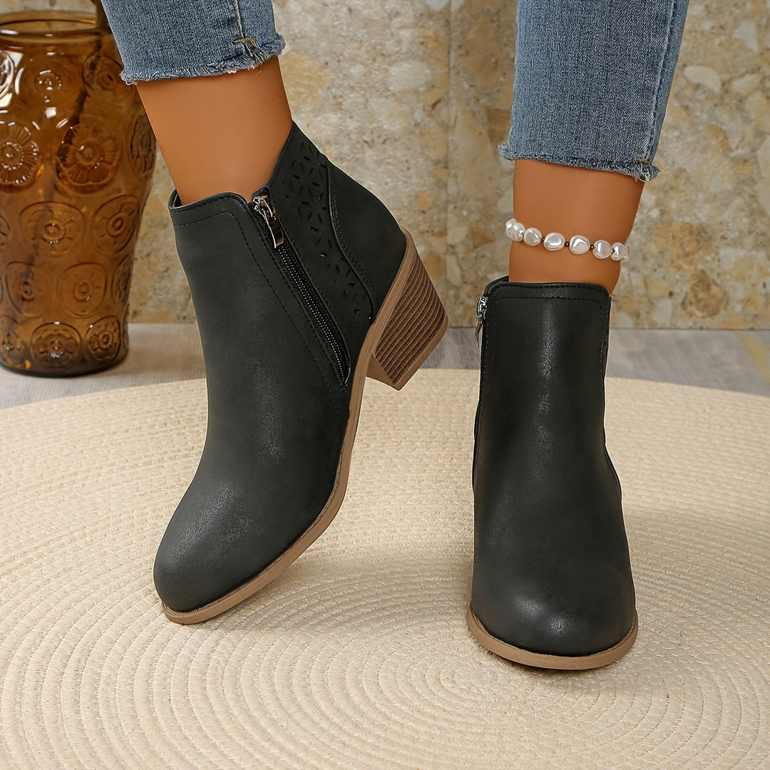 Damen-Stiefeletten aus Leder, orthopädisch & komfortabel EB EB