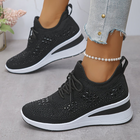 Elegante Sneakers mit Strasssteinen EB EB