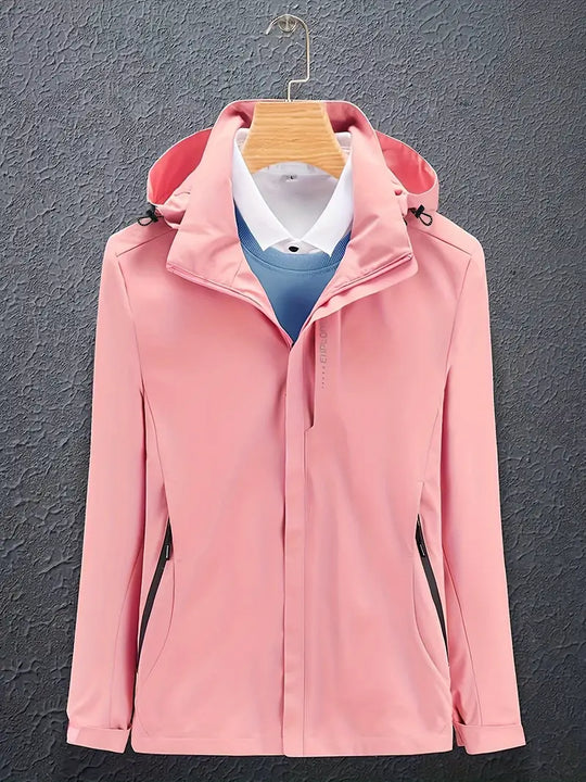 EB | Stylische Skijacke mit Kapuze Langarm