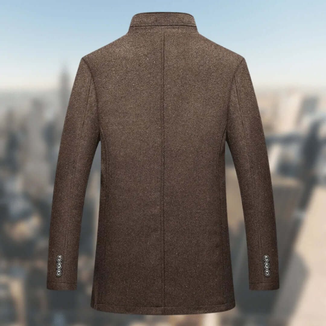 EB | Herren Warmer Wintermantel mit Stehkragen