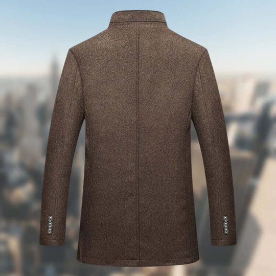 EB | Herren Warmer Wintermantel mit Stehkragen