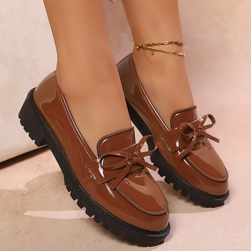 Elegante Orthopädische Loafer Mit Blockabsatz EB EB