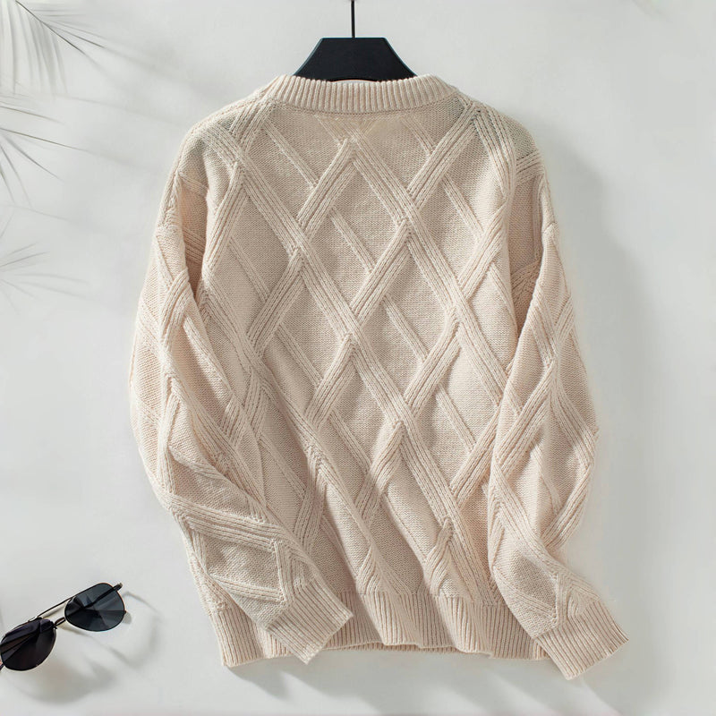 EB | Einfarbiger Pullover Für Lässige Outfits
