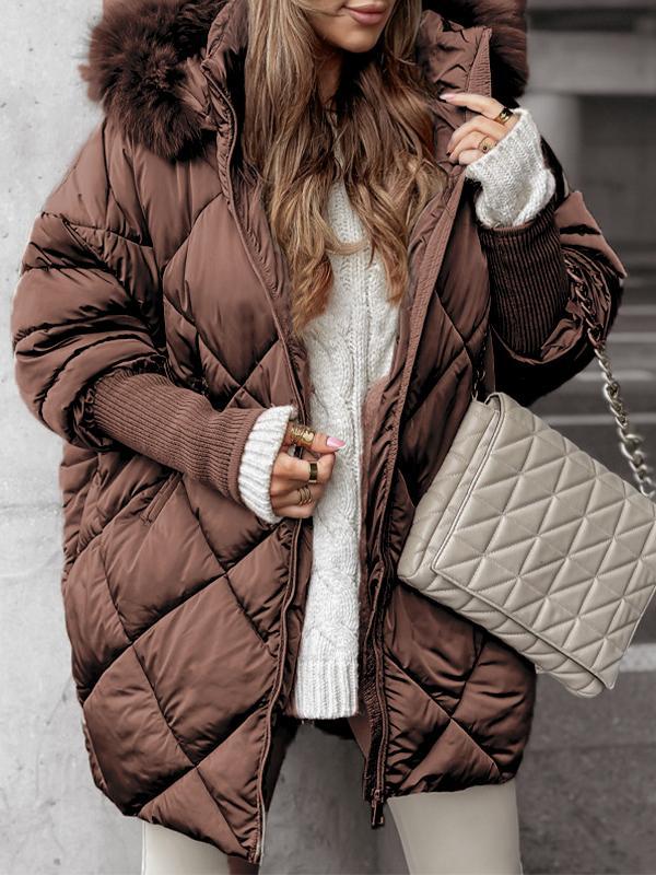EB | Freizeitjacke für Damen, mit Kapuze & Baumwolle