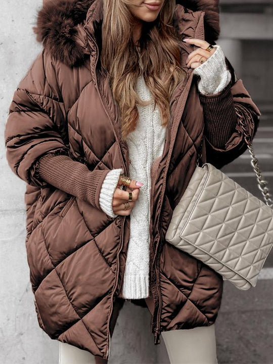 EB | Freizeitjacke für Damen, mit Kapuze & Baumwolle