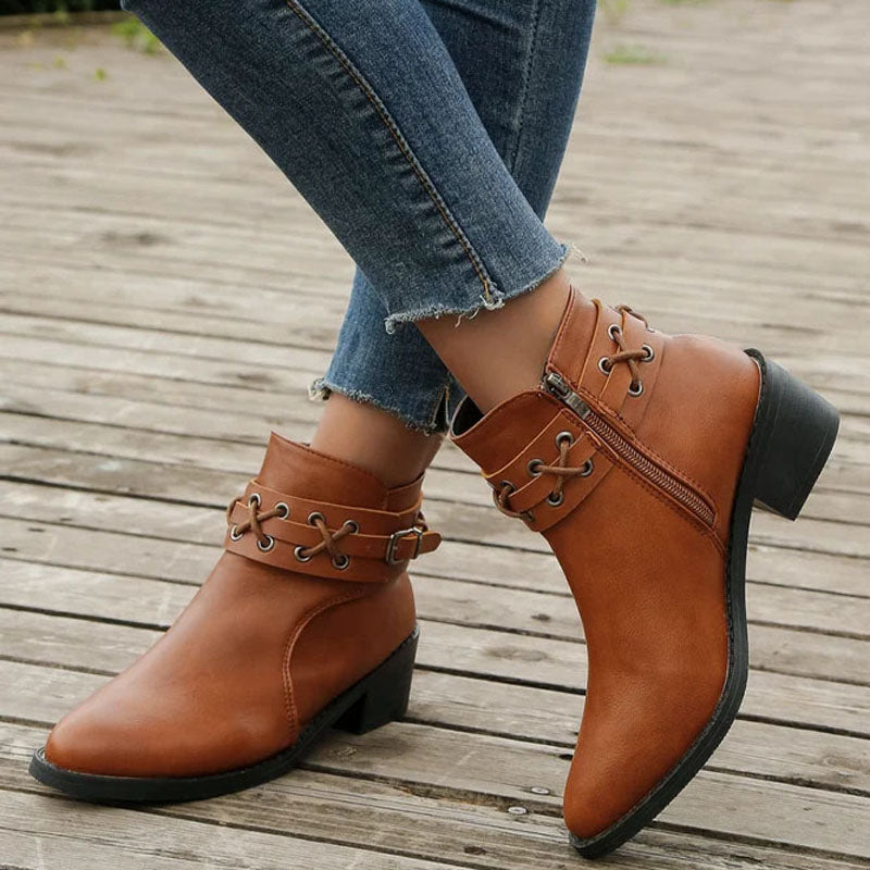 Vintage Spitzenschuh Stiefel EB