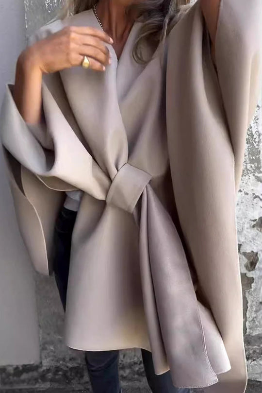 EB | Loser V-Ausschnitt Schal Cape Jacke