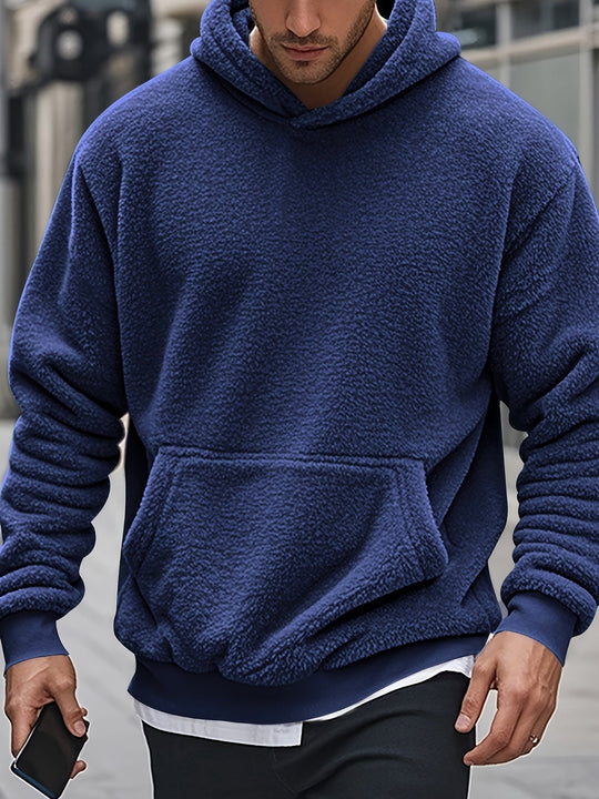 EB | Weiche Fleece-hoodie Polyester Komfort und Stil