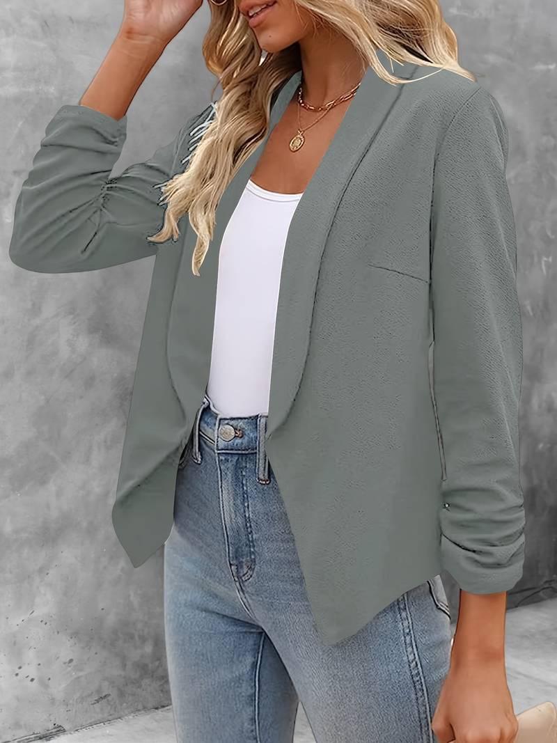 EB | Stilvoller Blazer mit Offener Vorderseite