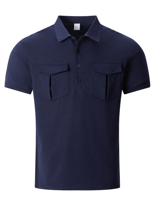 EB | Poloshirt mit Doppeltasche und Revers