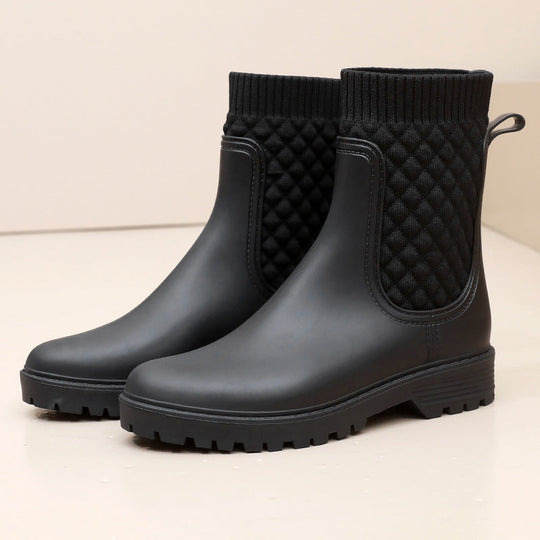 Bequeme und Wasserdichte Regenstiefel für Damen EB