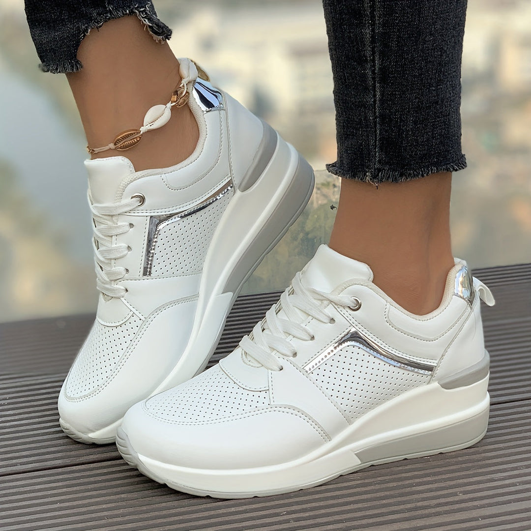 EB | Einfarbige Sneaker Für Damen Ideal Für Den Alltag