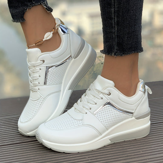 EB | Einfarbige Sneaker Für Damen Ideal Für Den Alltag