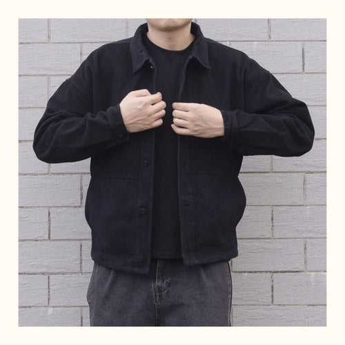 EB | Herren Button-Down Freizeitjacke