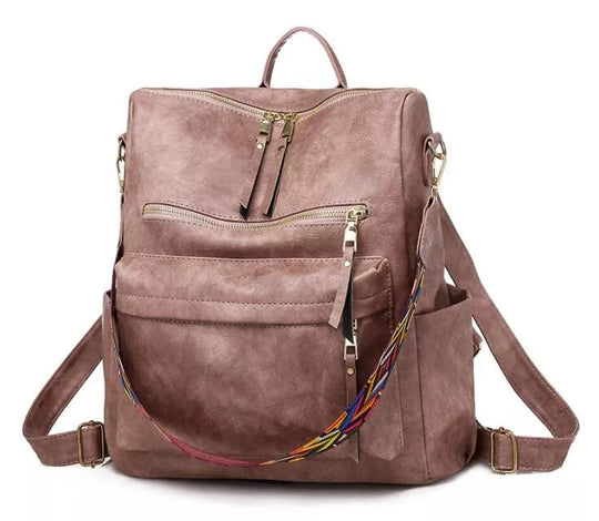 EB | Eleganter Weicher Leder-Rucksack